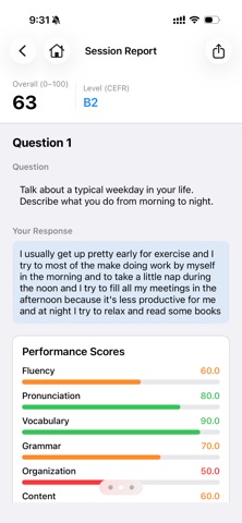 LingoHero: Speaking Coach Screenshot 5 of 7