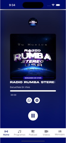 Radio Rumba Stereo USA screenshot