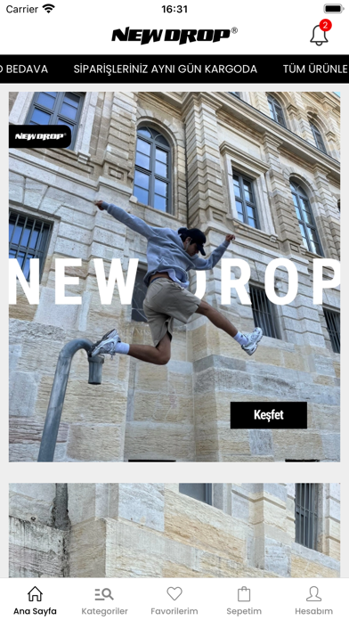 New Drop Screenshot