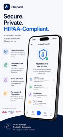 Shepard Health screenshot