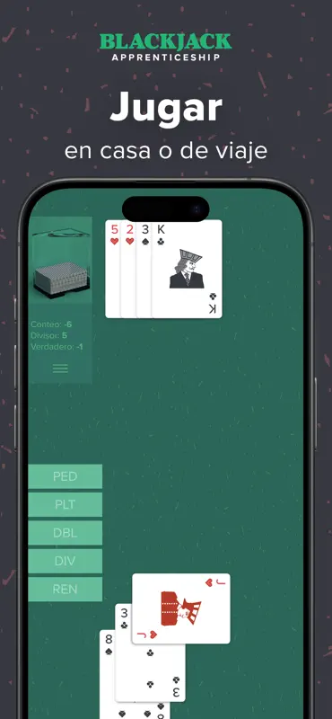 Blackjack Conteo de Cartas Pro screenshot 1 of 4