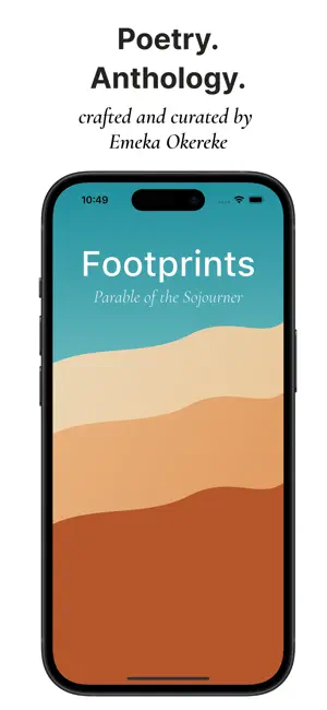 Footprints Poetry screenshot 1