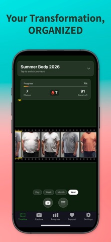 Body Visualizer Timeline screenshot
