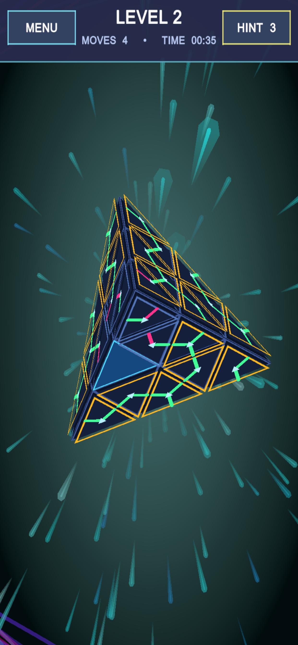 Screenshot 3 of Hexa Planet: 3D Hexagon Puzzle