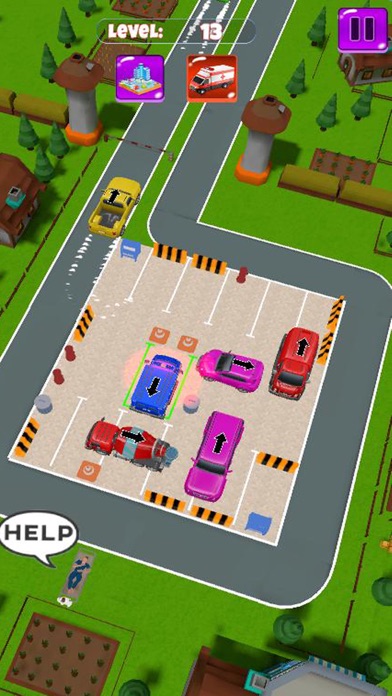 Parking Jam Ambulance Car Out Screenshot
