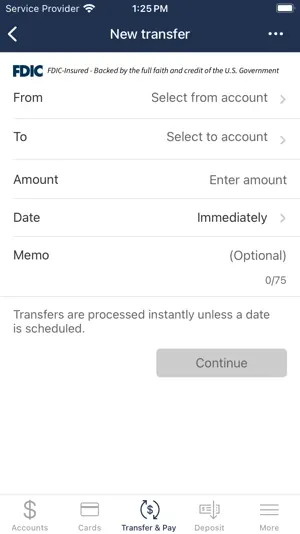 Sullivan Bank screenshot 3