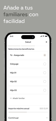 MyBenefits screenshot