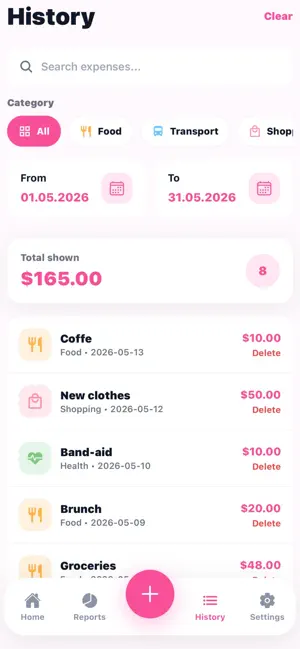 Pare: Expense Tracker screenshot 3