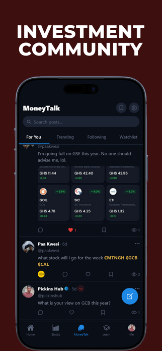 Wallflake: Ghana Stock Tracker Screenshot 6 of 10