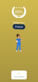 Polizei Einstellungstest 2026 screenshot