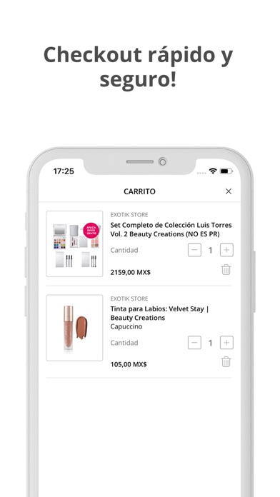 Exotik Store Screenshot