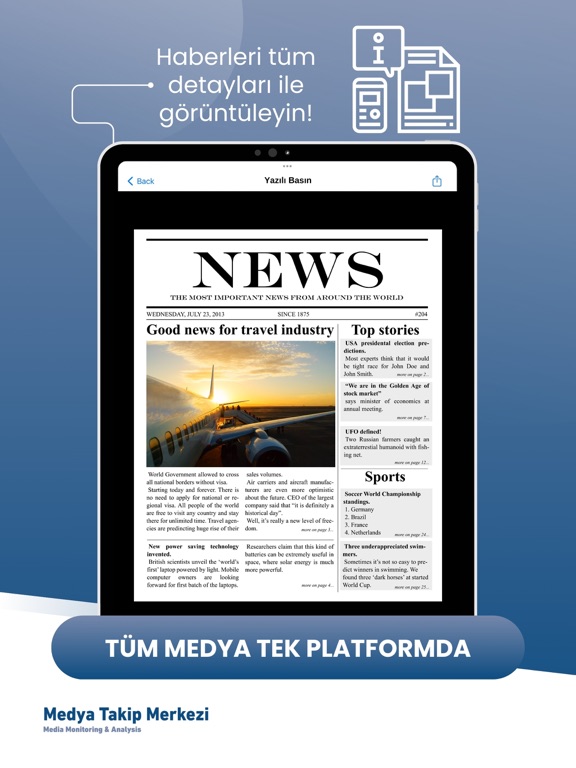 Screenshot #5 pour Medya Takip Mobile