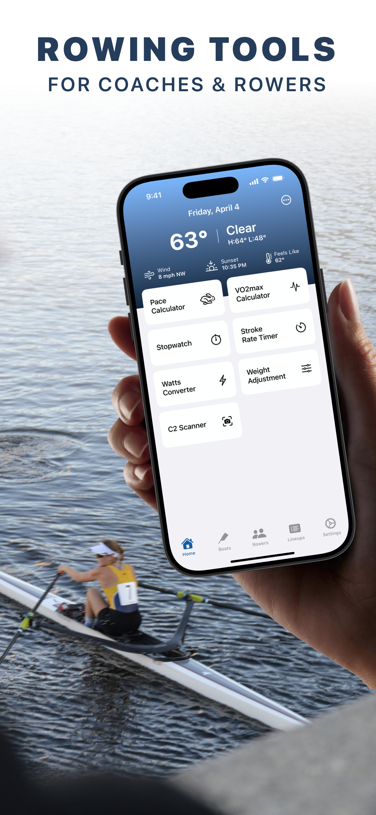 The Rowing App