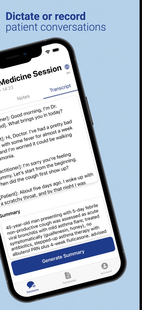 Docscribe - AI Medical Scribe - Medical App | MWM