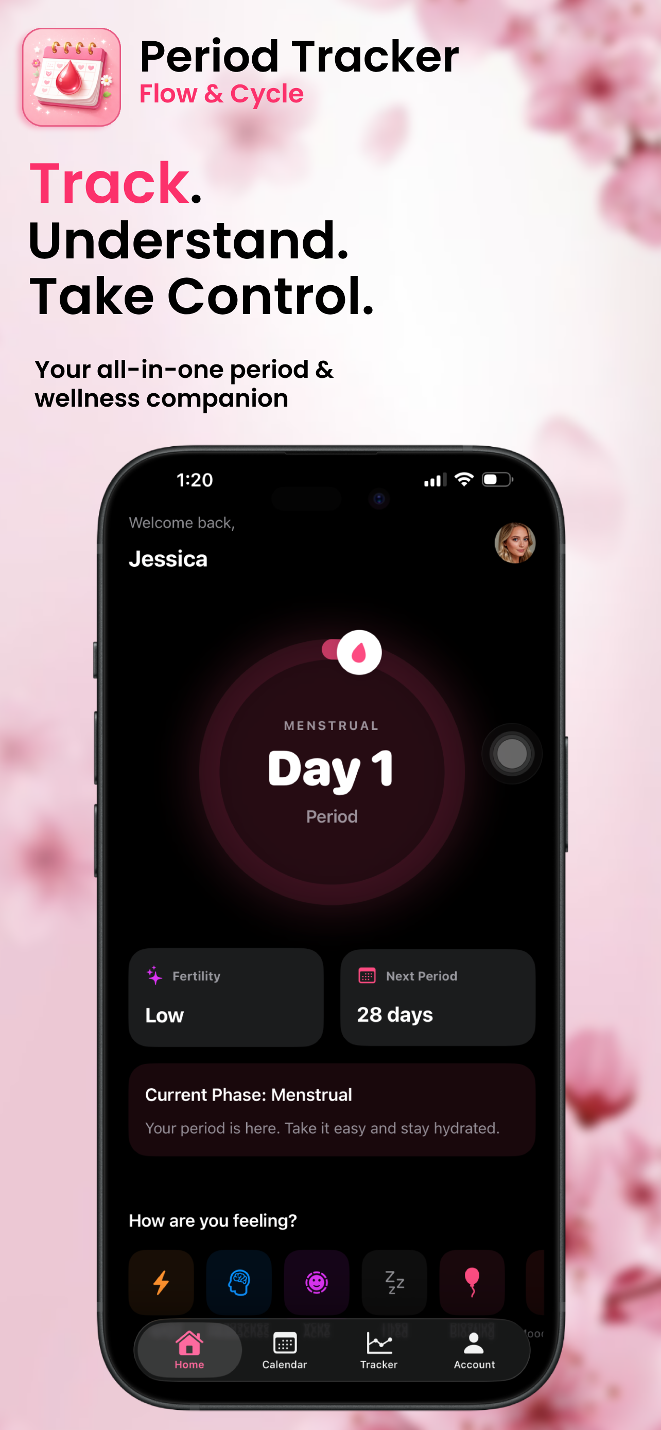 Period Tracker : Flow & Cycle screenshot 5