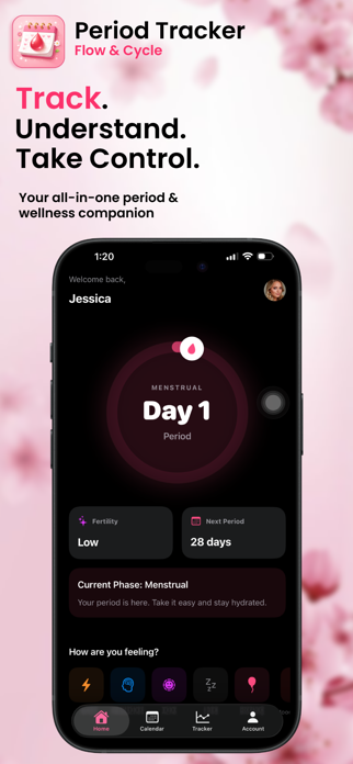 Period Tracker : Flow & Cycle Screenshot 5 of 6