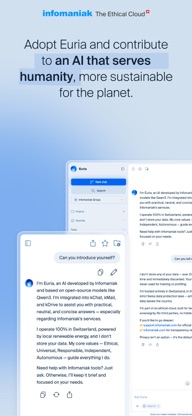 Infomaniak Euria screenshot 5