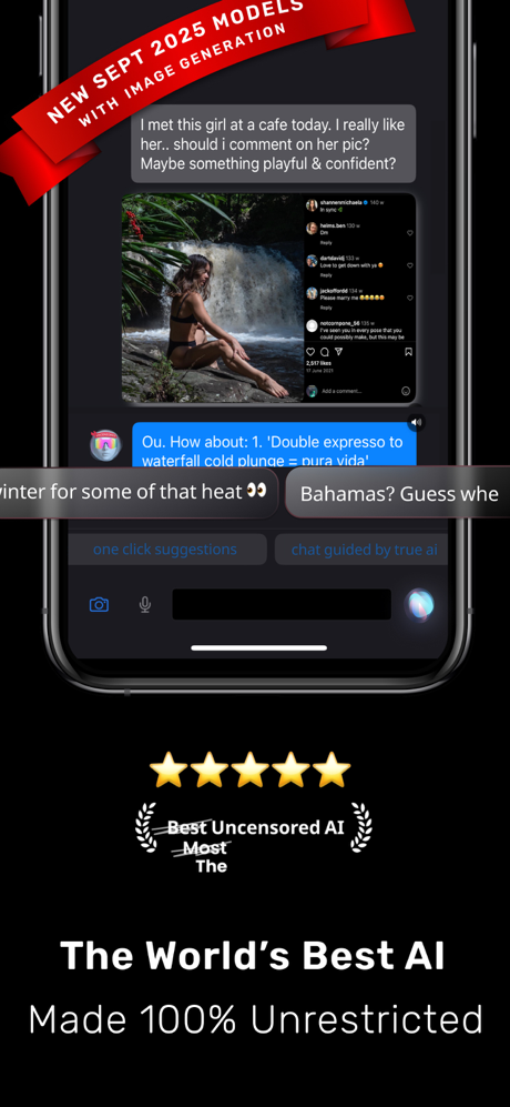Chat Uncensored AI screenshot 1