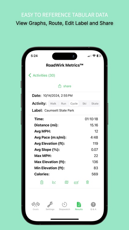 RoadWirk Metrics™ Workout App screenshot-5