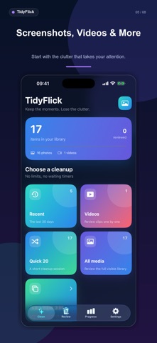 TidyFlick: Photo Cleaner screenshot