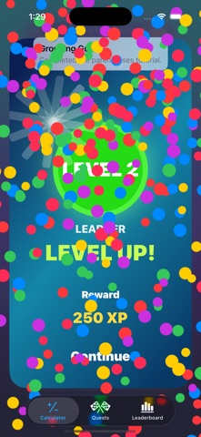 Calculator Quests & Fun iPhone screenshot
