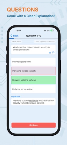 Learn and Test: CCSP Exam Screenshot 3 of 6