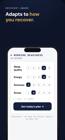 Zerxus: AI Strength Coach Screenshot 2 of 9