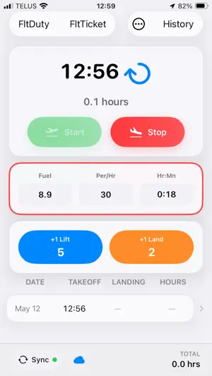 FlyTimer screenshot 3