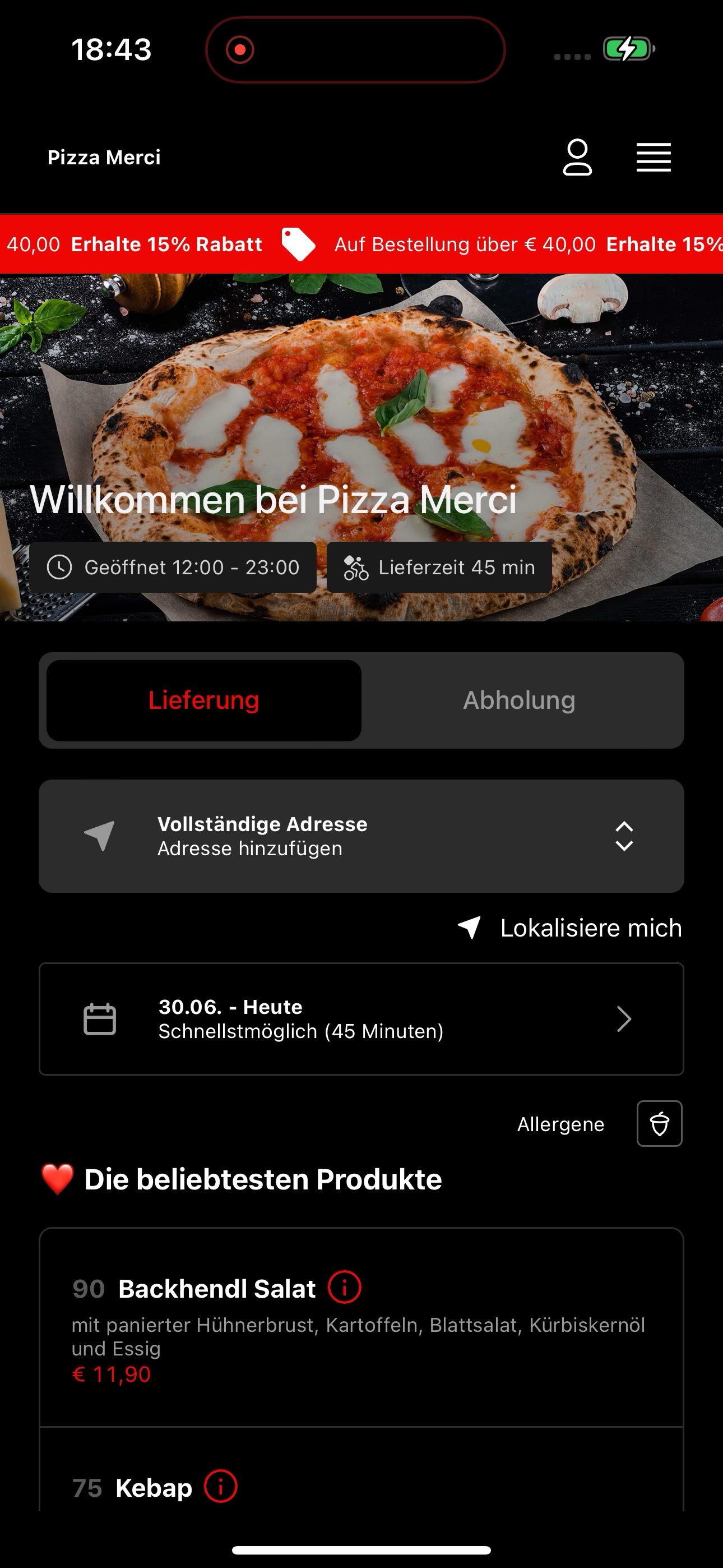 Pizza Merci screenshot 5