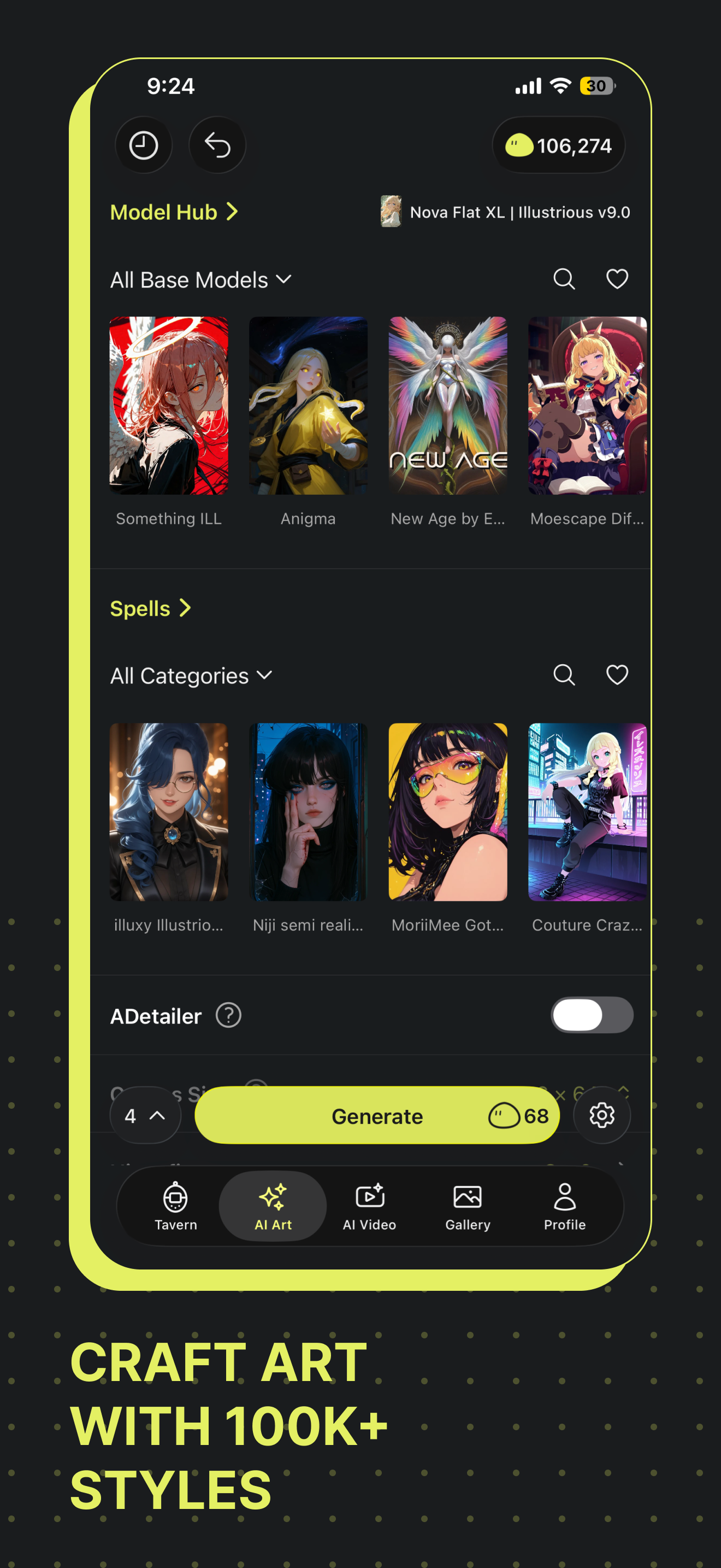 Moescape - AI Characters & Art screenshot 3