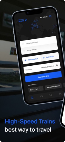 High-Speed trains screenshot