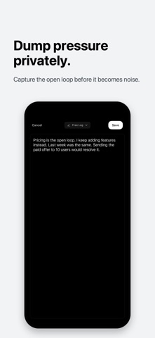 Dark Talent: AI Focus Coach iPhone screenshot