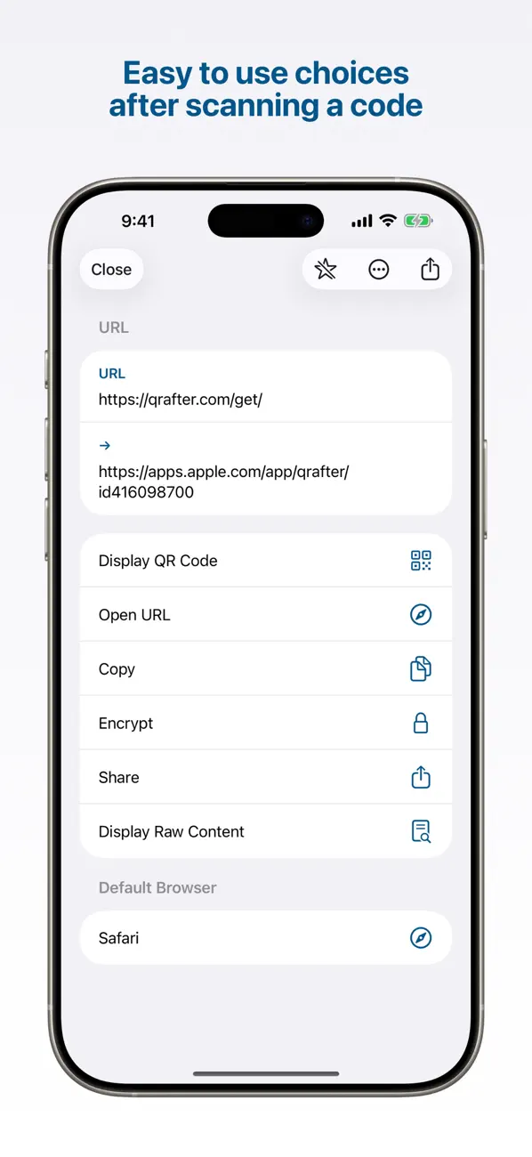 #4. Qrafter Pro: QR Code Reader (iOS) 由: Kerem Erkan