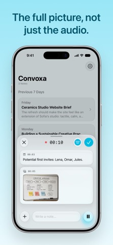 Convoxa - AI Meeting Notes Screenshot 2 of 8