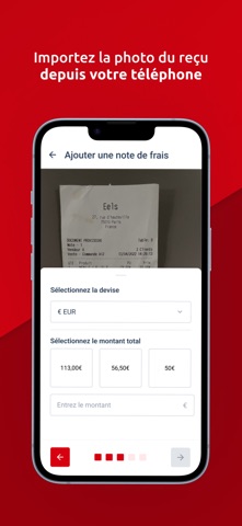 Notes de frais CE Screenshot 4 of 7