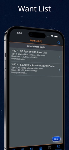 Liberty Head Eagle iPhone screenshot