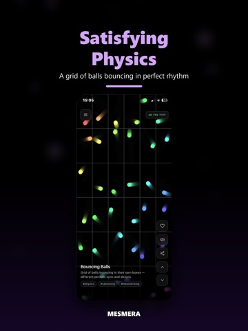 Mesmera iPad screenshot