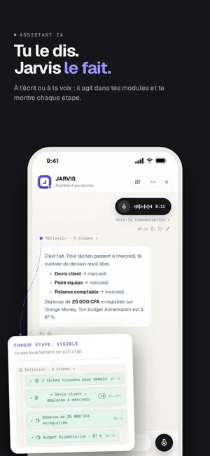 Jarvis Assistant screenshot 1