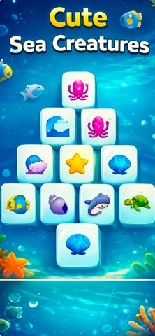 3D Animals Mahjong Tile Match Screenshot 2 of 5