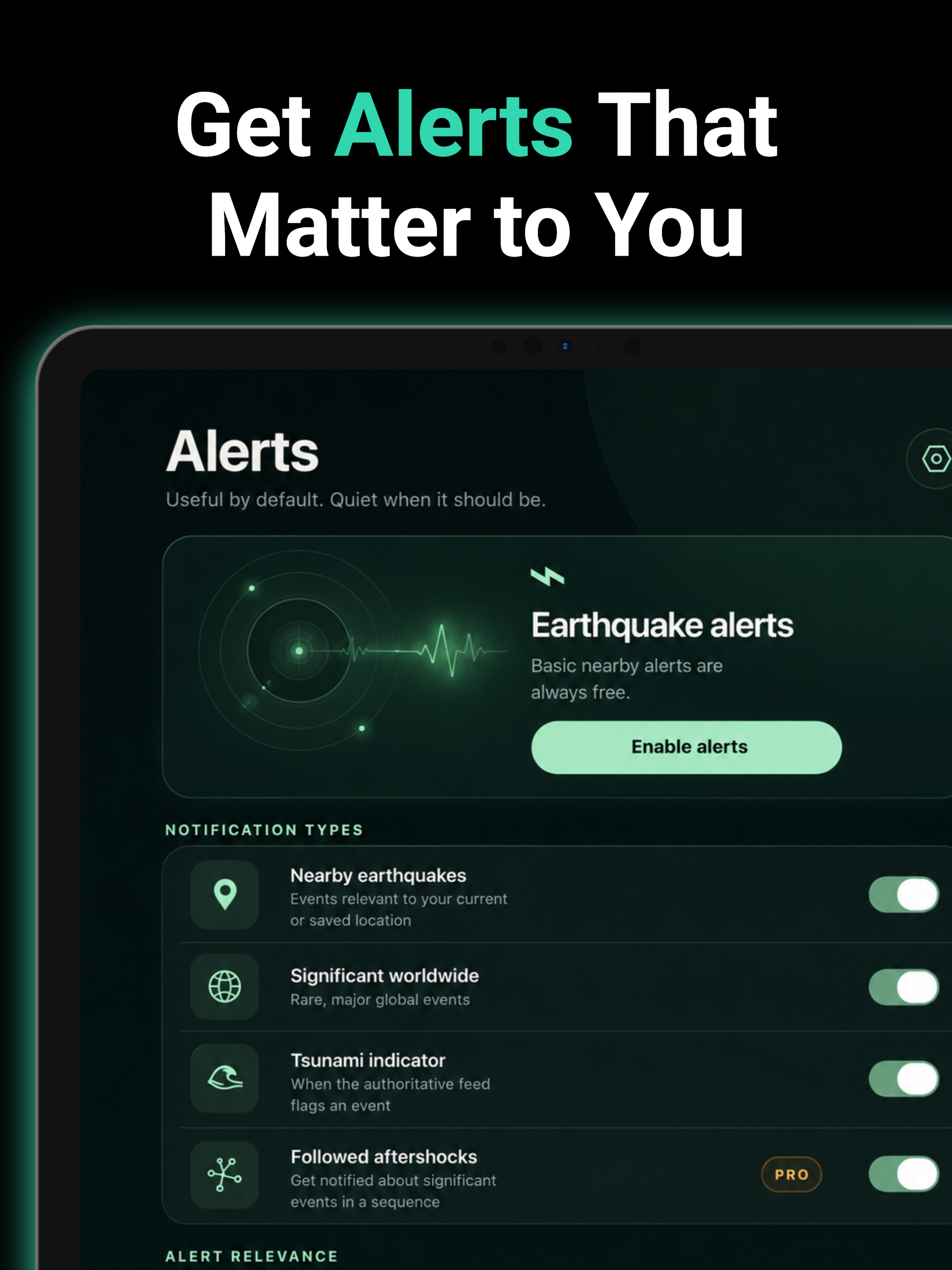 Earthquake alert: QuakeWatch screenshot 9