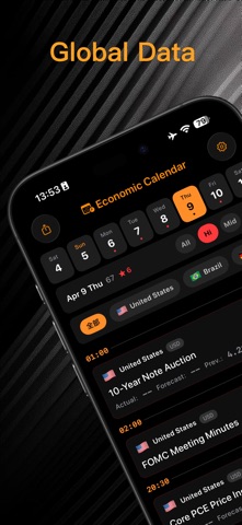 Finance & Economic Calendar Screenshot 1 of 5