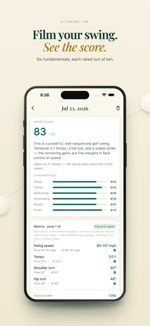 Par Card: Golf GPS & AI Coach screenshot 3