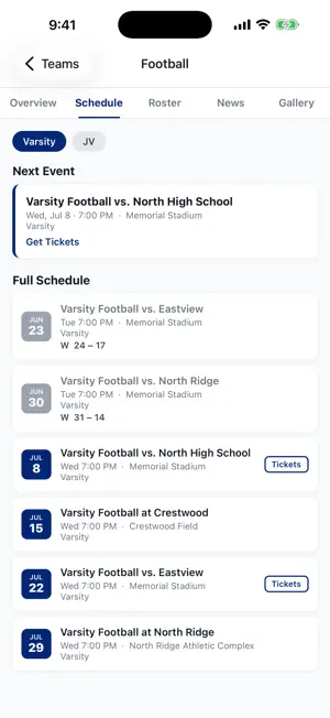Highland Technology Athletics screenshot 2
