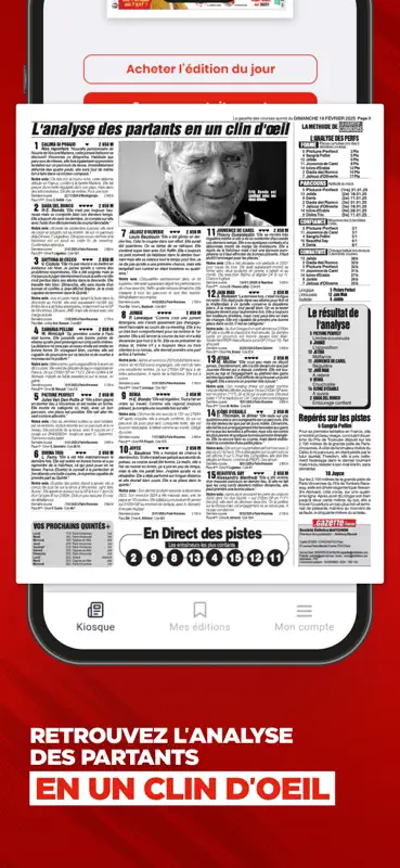 La Gazette des Courses: quinté screenshot 4 of 6