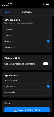 RouteLogs screenshot