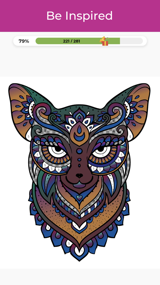 #5. Coloring Book by Number Pro (iOS) 由: Faisal Akhtar