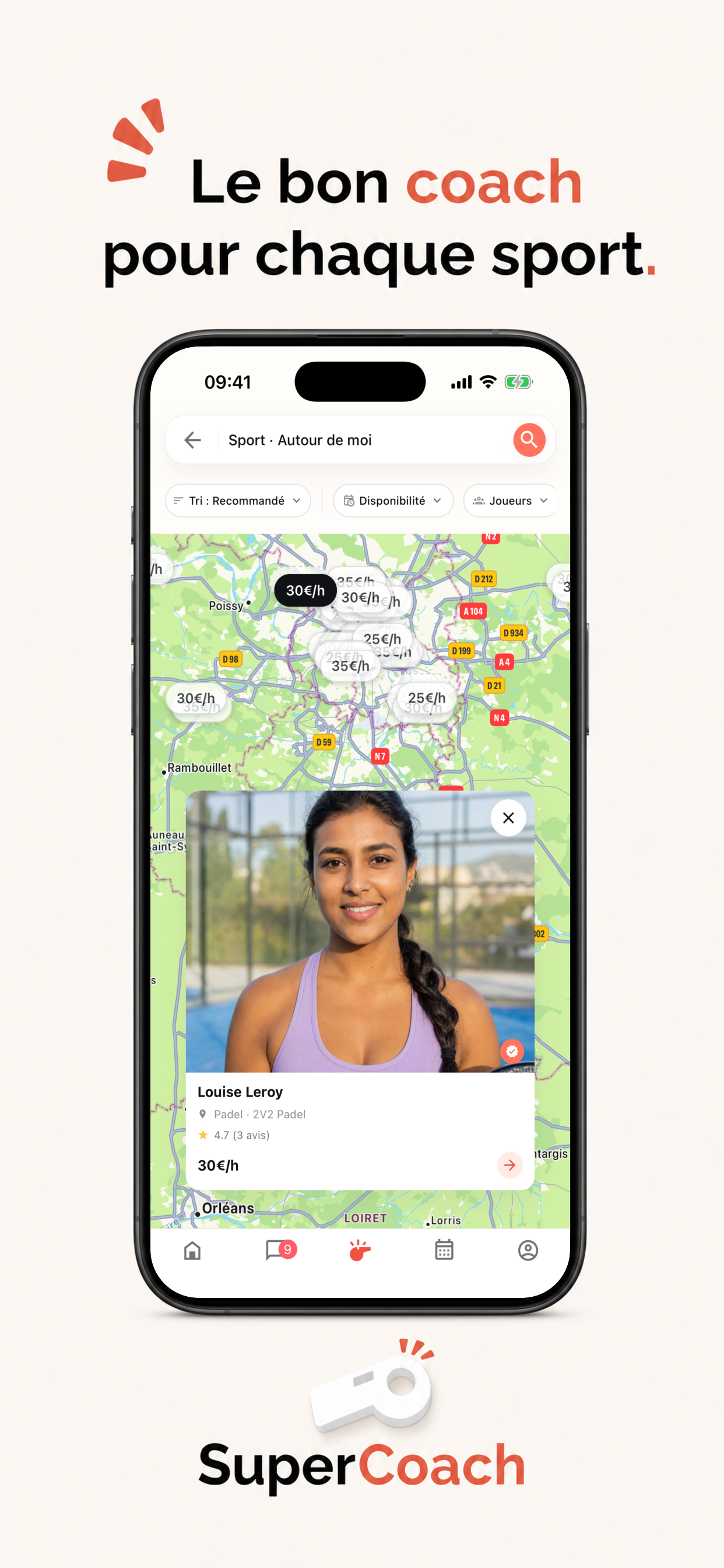 SuperCoach - Cours de Sport screenshot 2