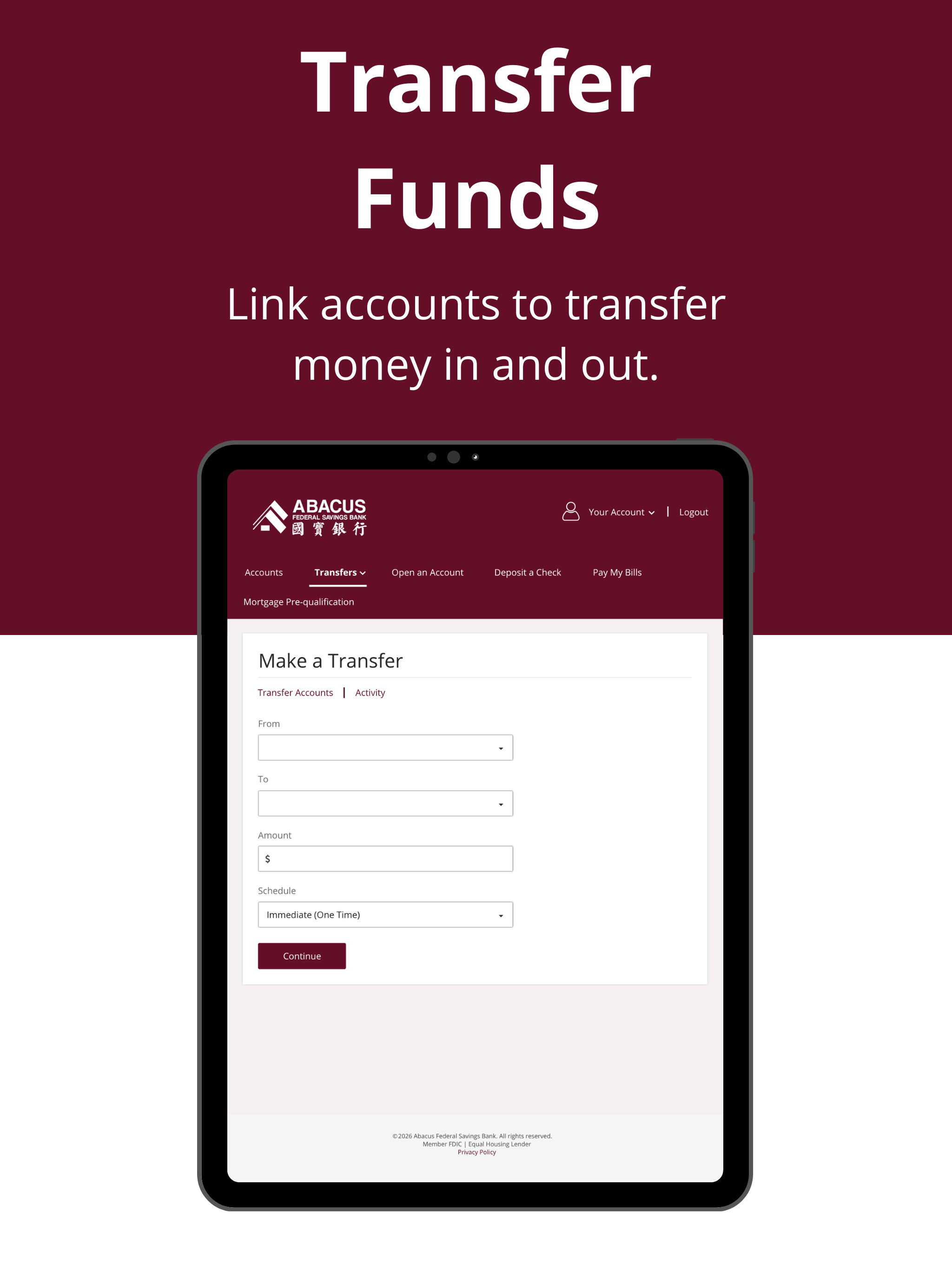 Abacus iMobile Banking screenshot 13