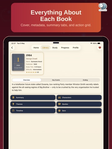 Classic Reads Guide by CS iPad screenshot