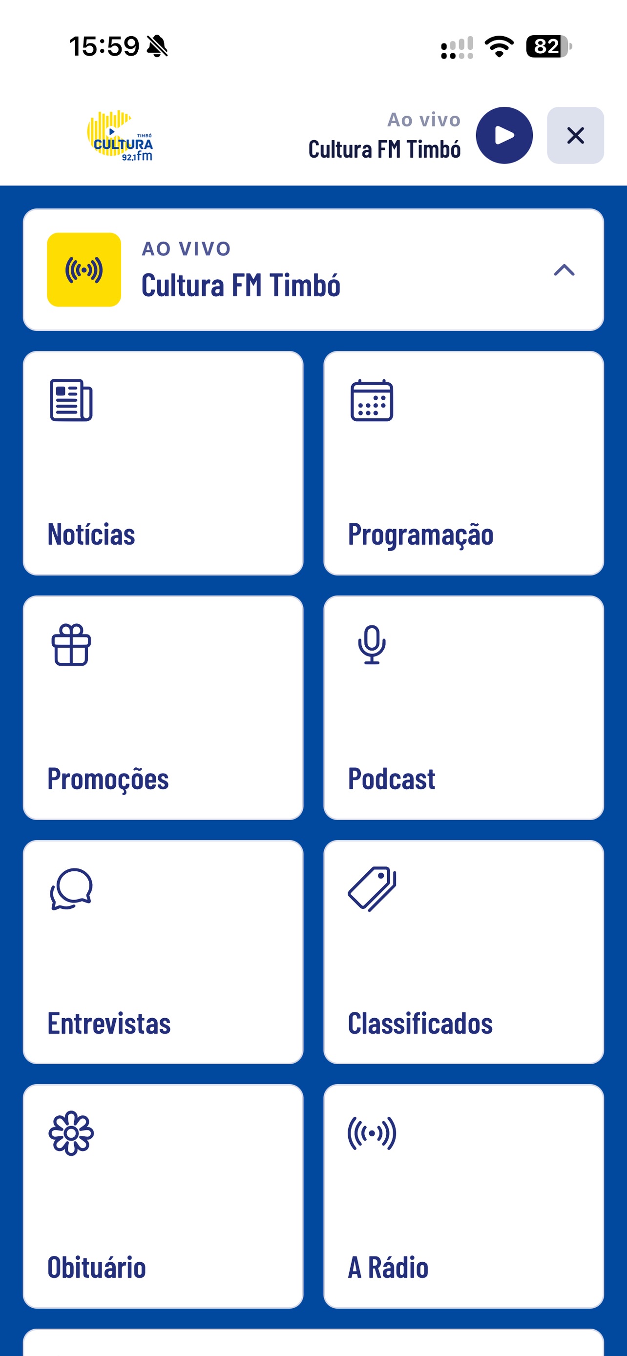 Screenshot 5 of Rádio Cultura FM Timbó
